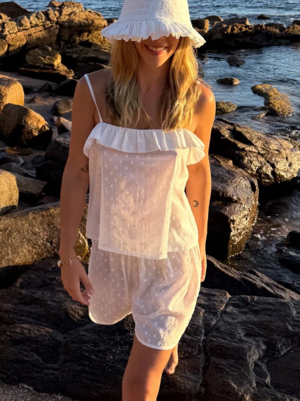 Laneway The Label Ruffle Tank - Picture 1 of 3
